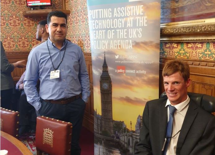 Dr Huseyin Dogan and Dr Paul Whittington attends All-Party Parliamentary Group for Assistive Technology Symposiums Thumbnail